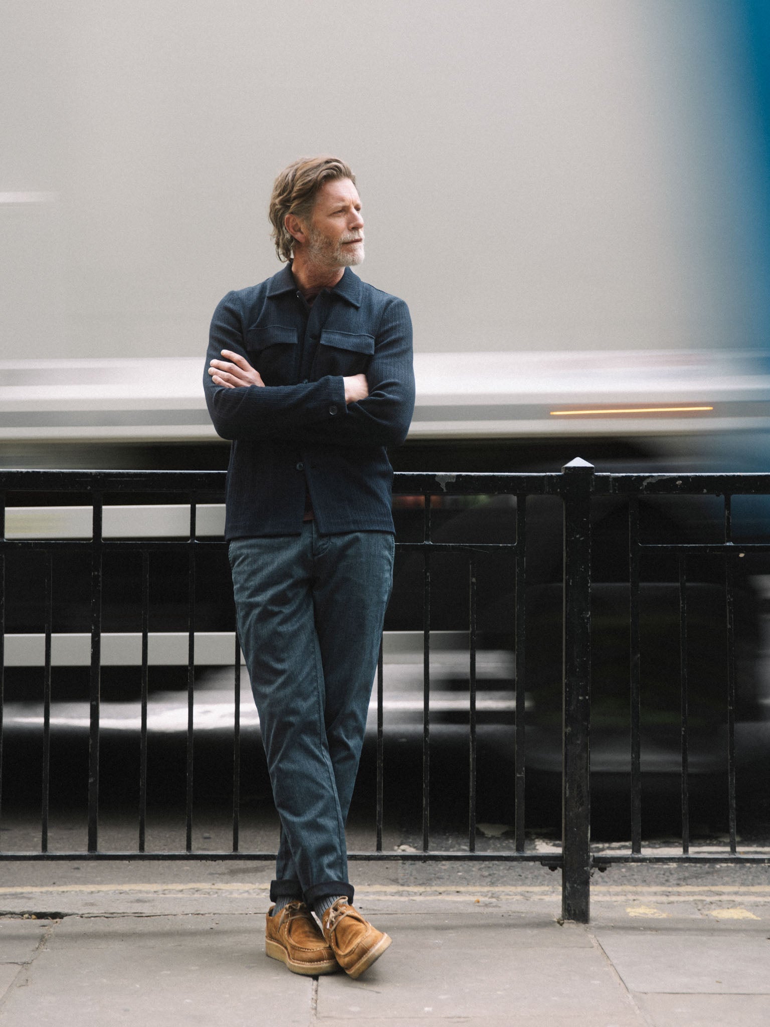 Modelshot / Navy / Detail